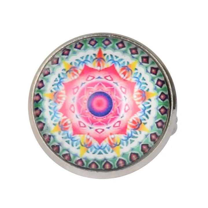 Mandala Adjustable Ring image 1