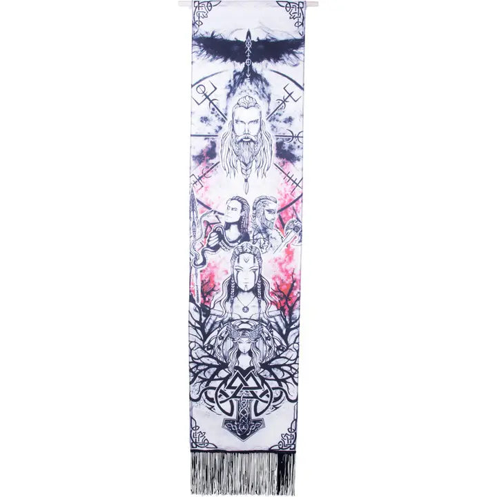 Viking Gods Linen Banner image 0