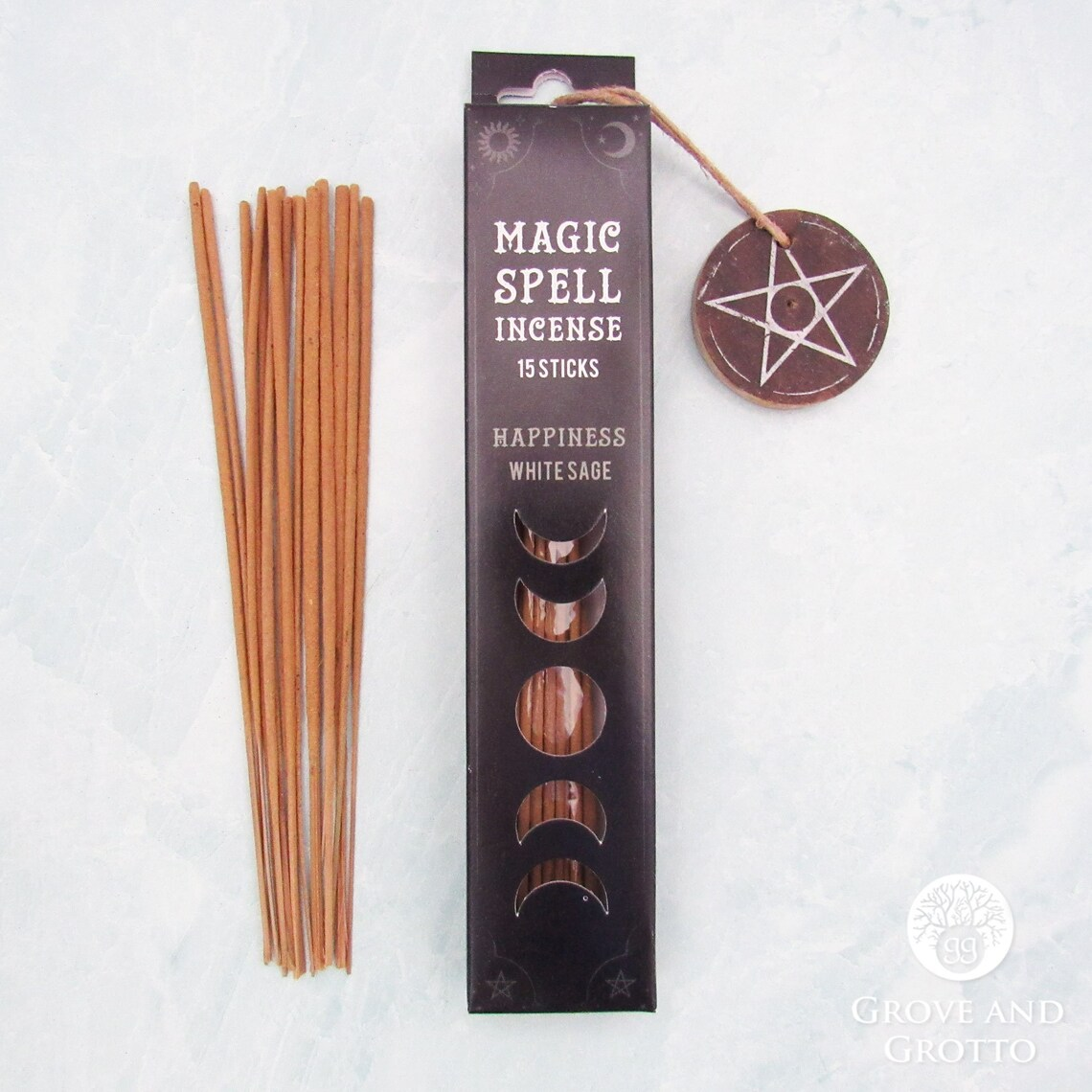Happiness Magic Spell Incense Sticks image 0