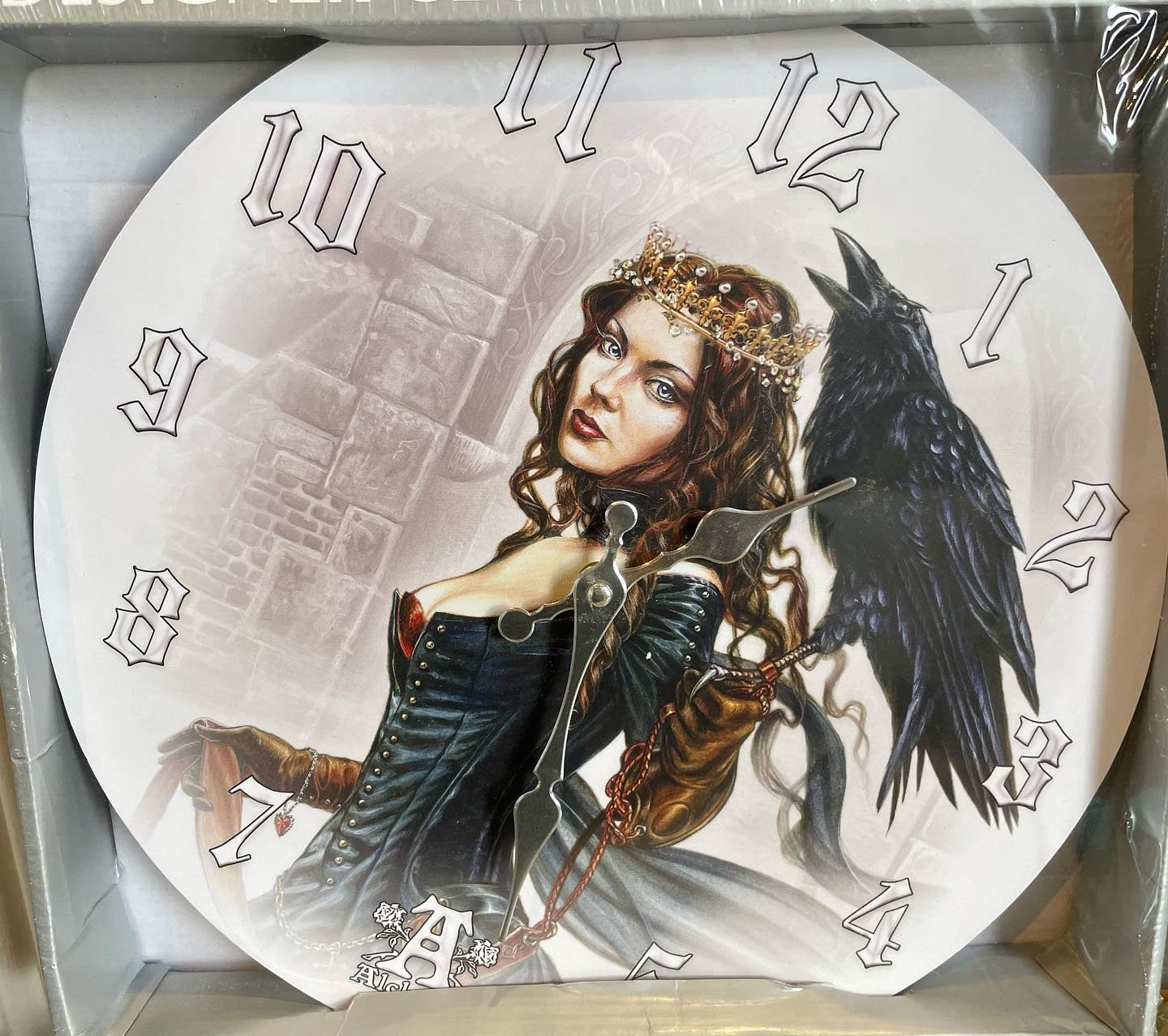 Raven Queen Wall Clock image 0