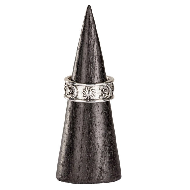 Sun Moon Stars Adjustable Ring image 1