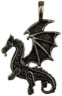 Celtic Dragon Amulet image 0