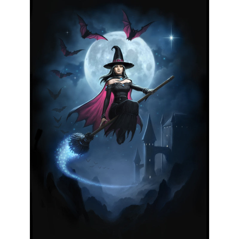 Greeting Card: Witch Flight image 0