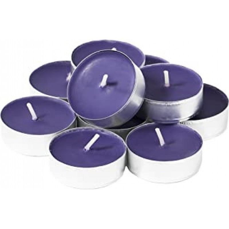 Tealight Candle: Purple image 0