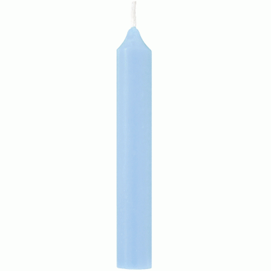 Mini Chime Light Blue Candle image 0