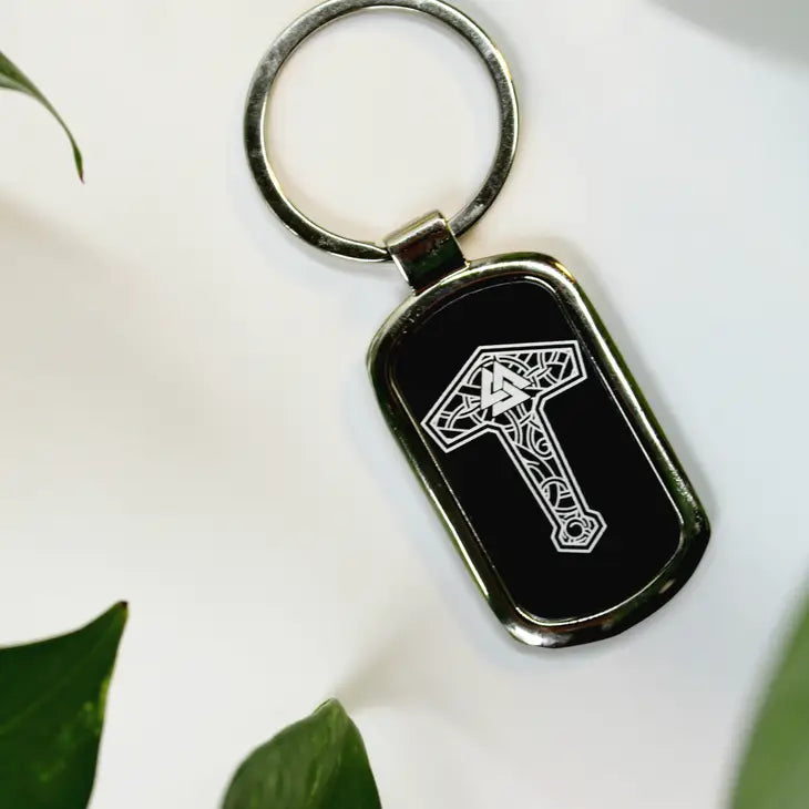Mjolnir Metal Keychain image 0