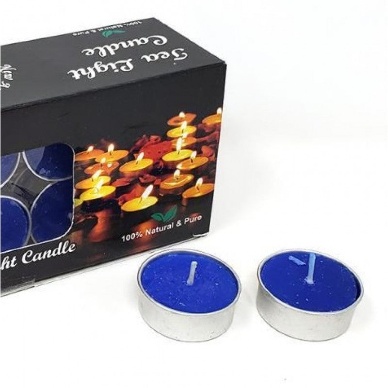 Tealight Candle: Blue image 0