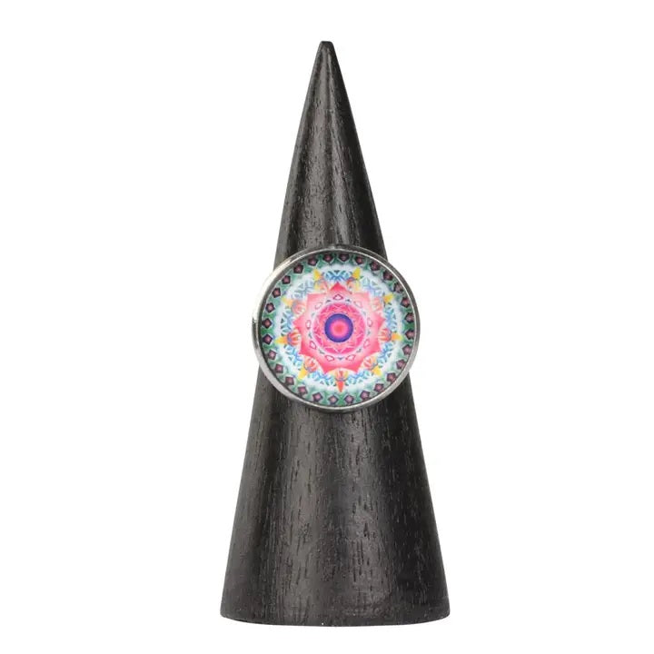 Mandala Adjustable Ring image 0