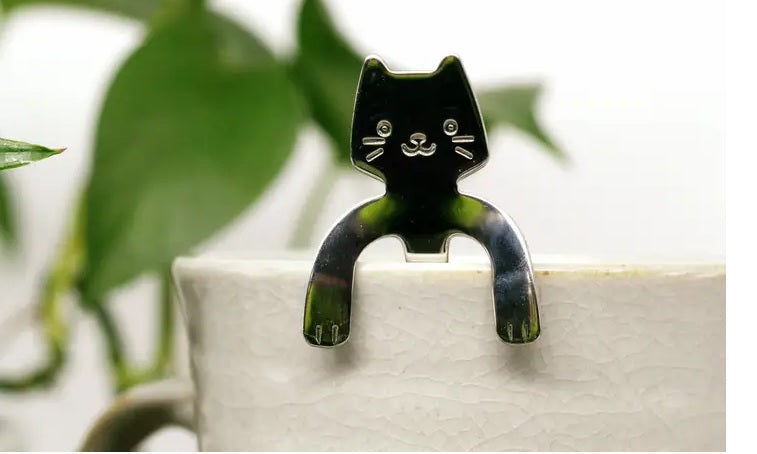 Curious Cat Tea Spoon image 0