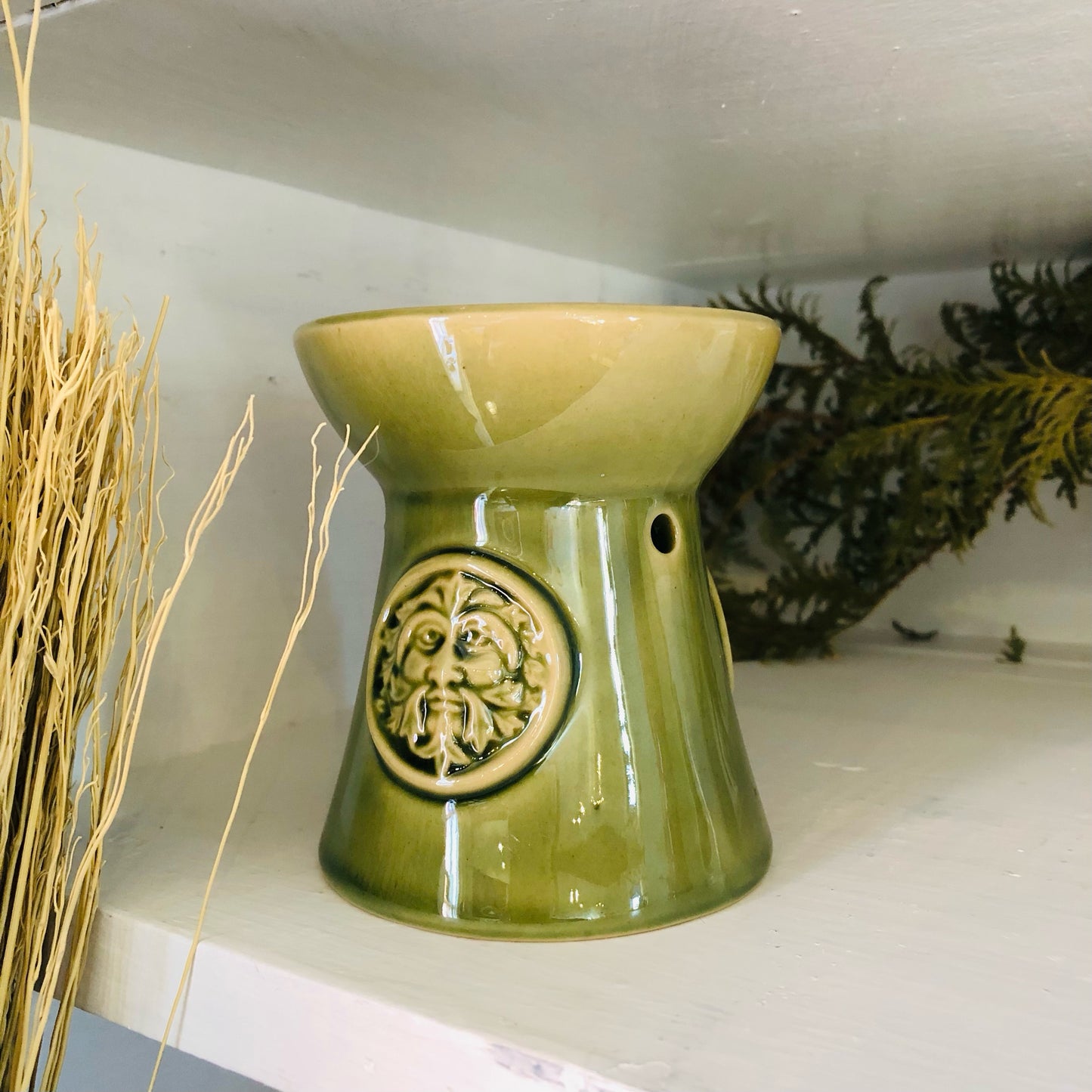 Green Man Wax Warmer image 0