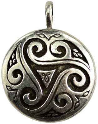Triskele Shield Amulet image 0