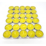 Tealight Candle: Yellow, Unscented image 0