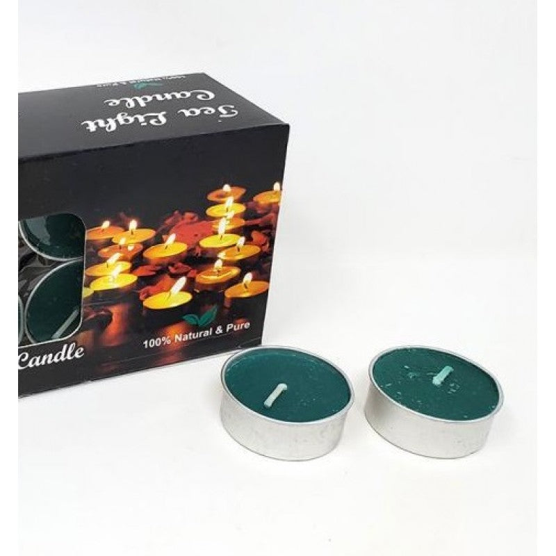 Tealight Candle: Green image 0