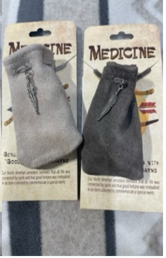 Medicine Bag with Crystals image 0