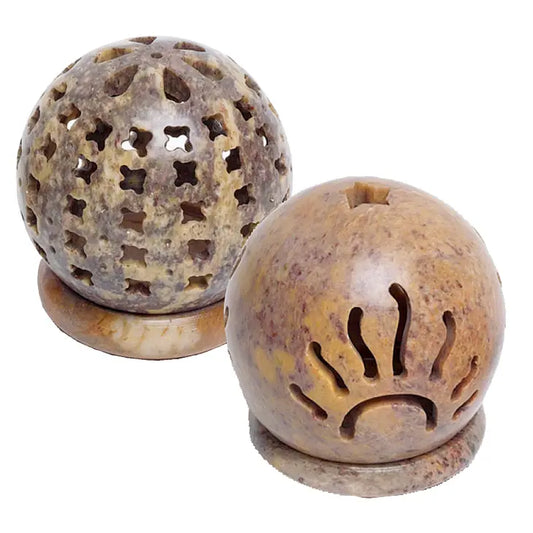 Soapstone Incense/Candle Holders image 0