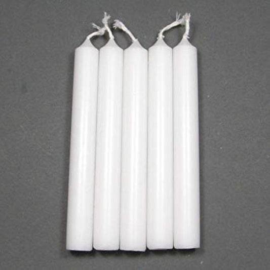 Mini Chime White Candle image 0