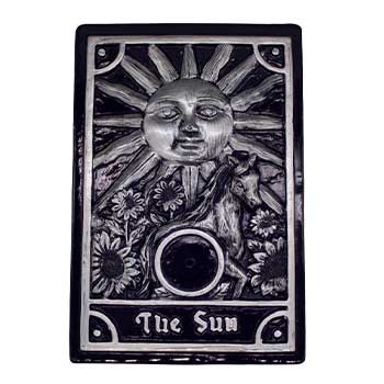 Tarot Incense Holder - The Sun (19) image 0
